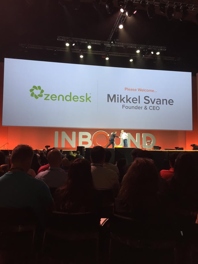 Zendesk at Hubspot Marketing Conference INBOUND15