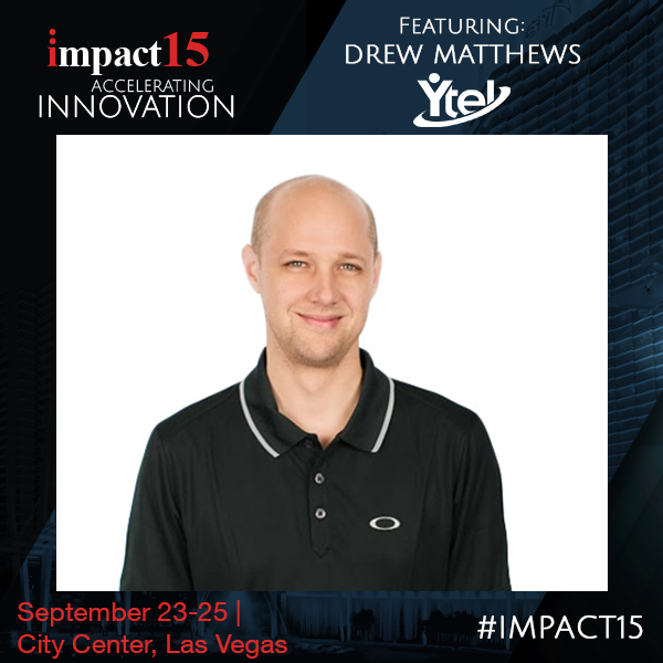 Ytel's Drew Matthews speaking at IMPACT15