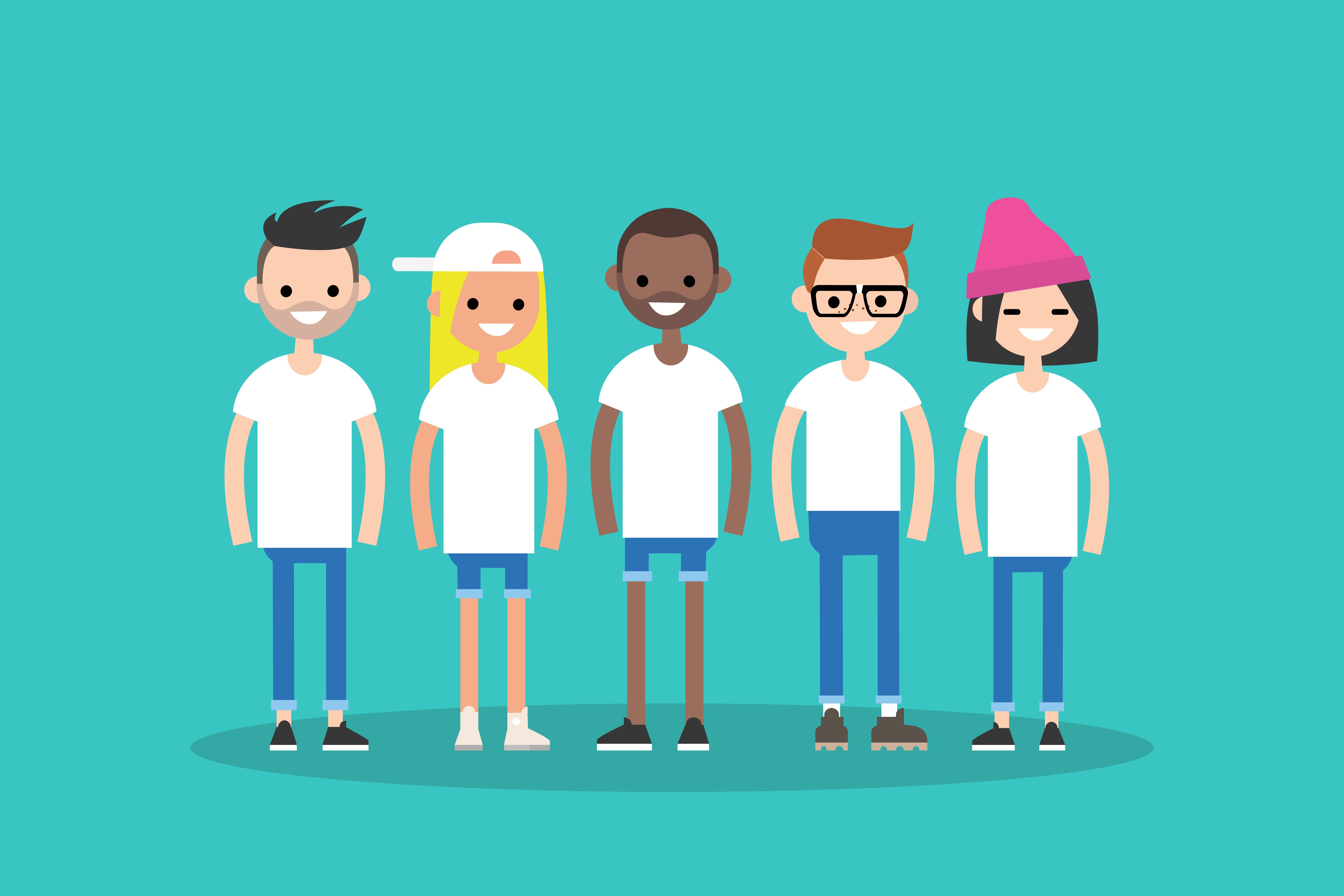 Миллениалы иллюстрация. Миллениалы картинки для презентации. Millennials Векторная Графика. Типичный миллениал.